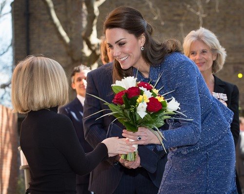 The Duchess of Cambridge meets Isabelle Randall