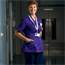 Matrons are senior staff who provide support and advice to a number of wards and departments. They wear purple uniforms.