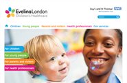 The first Evelina London website