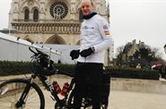 Countdown to Gavin's world first London to Russia cycle begins