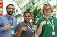 NHS rainbow badges promote inclusion